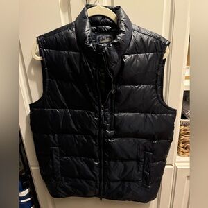 J. Crew - Navy Puffer Vest - size small